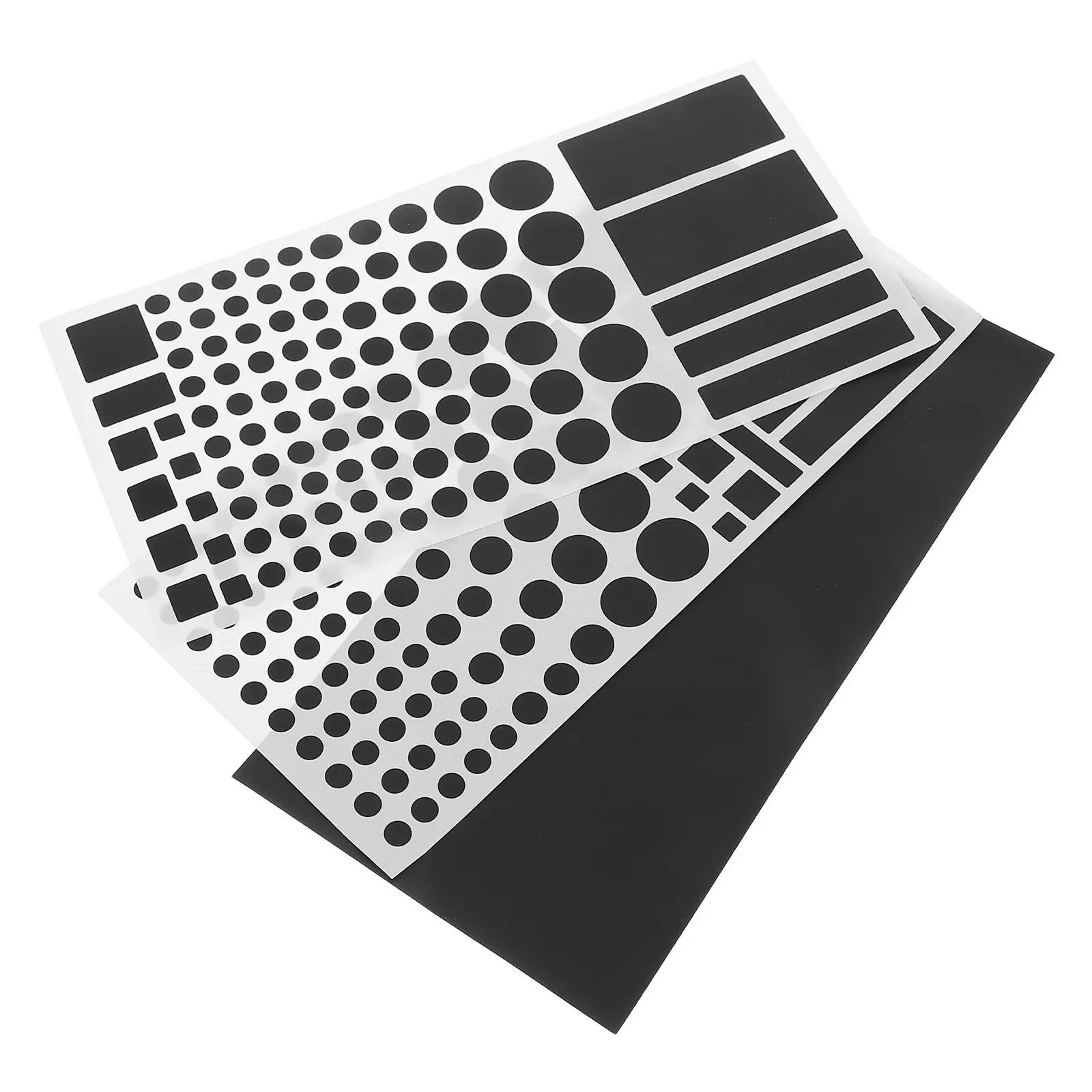 201Pcs Light Blocking Stickers Self Adhesive LED Dimming Sheets Soft Sensor Light Filter for Electronics Routers TV Appliances
