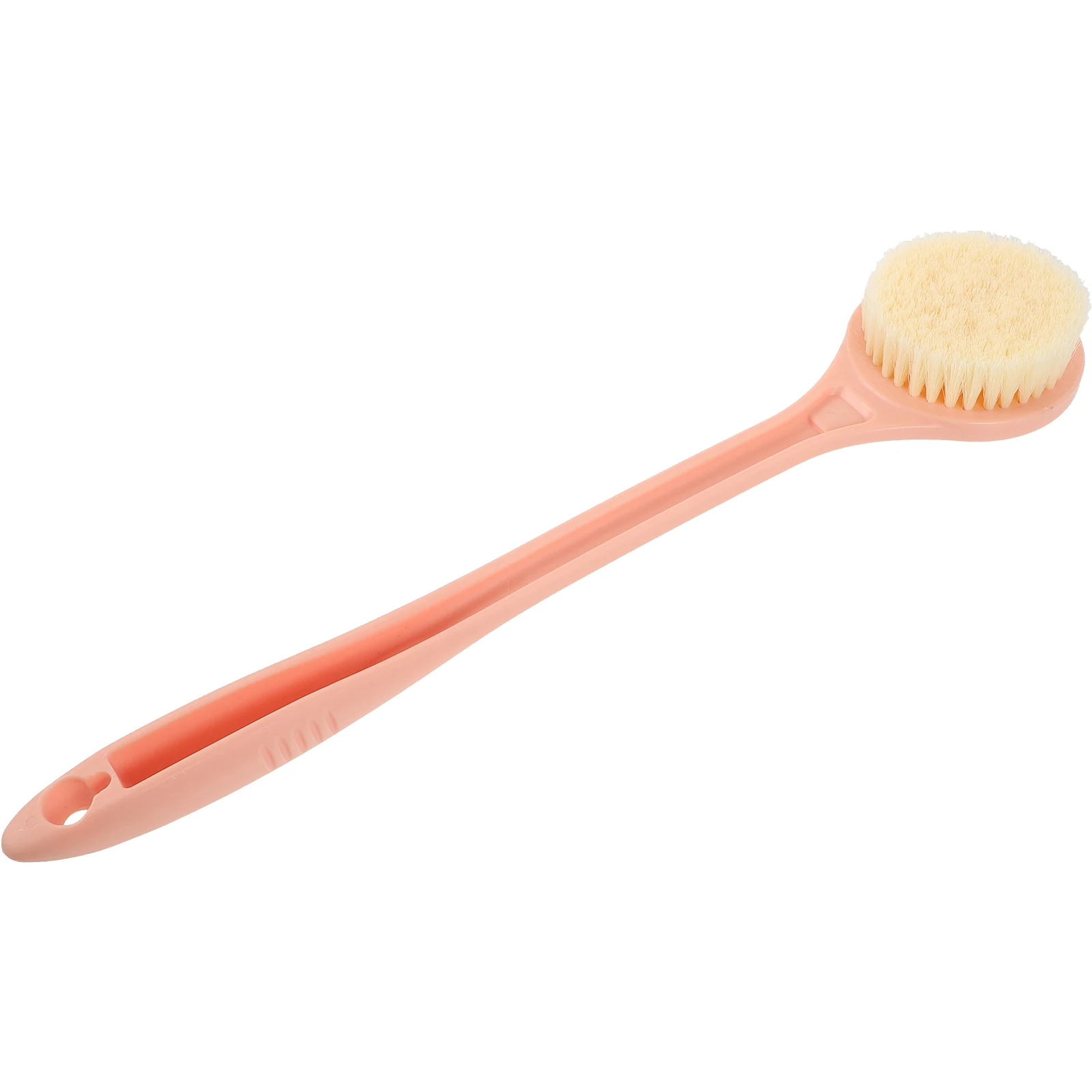 

Long H Brush Back Scrubber Shower Cleaner Body Washer PP Material Ergonomic Design Exfoliating Tool For Women Men