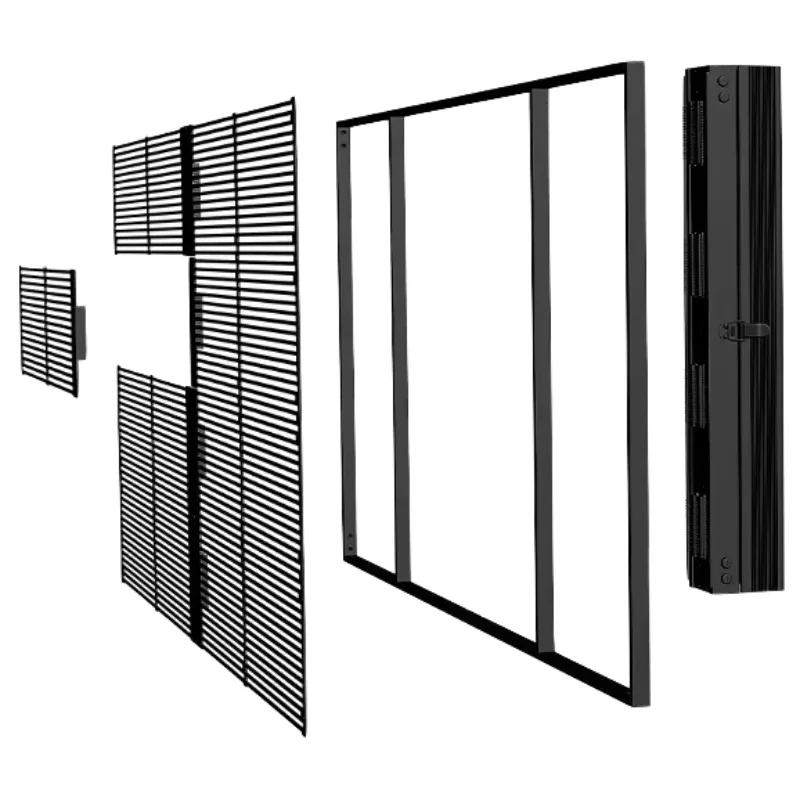 P3.9/P7.82 Transparent LED Display Outdoor Fixed Video Wall for Elevator Education Welcome Screen