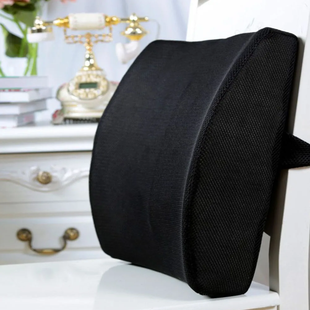 

Memory Foam Lumbar Support Pillow for Car Office Chair Seat Cushion Breathing Comfortable Practical Driving Gift Waist