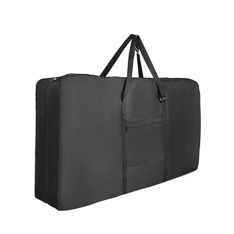 Bolsa de armazenamento portátil dobrável HOTB72A para bicicletas de 26-29 polegadas, bolsa de viagem para bicicleta com fita resistente para transporte aéreo.