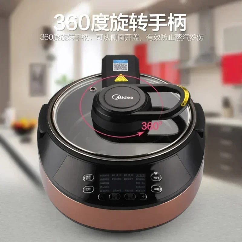 Midea Cookidoo  HC16Q3 Cooking Machine Fully Automatic Household Intelligent Cooking Pot Cooking Robot Cooker Hotpot Pot Rotary