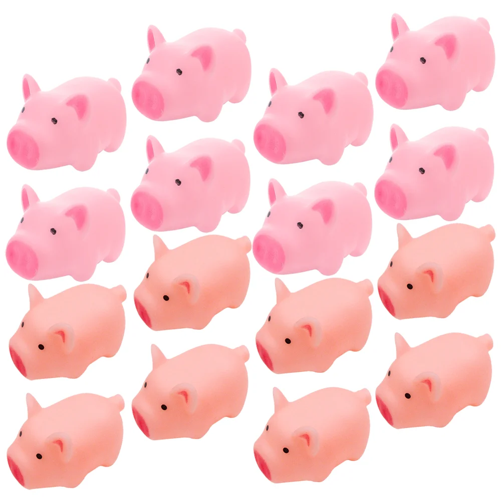 

20 Pcs Mini Screaming Pig Fun Squeeze Toy for Adults Kids Gift Prank Plastic Novelty Toys Hocus Pocua