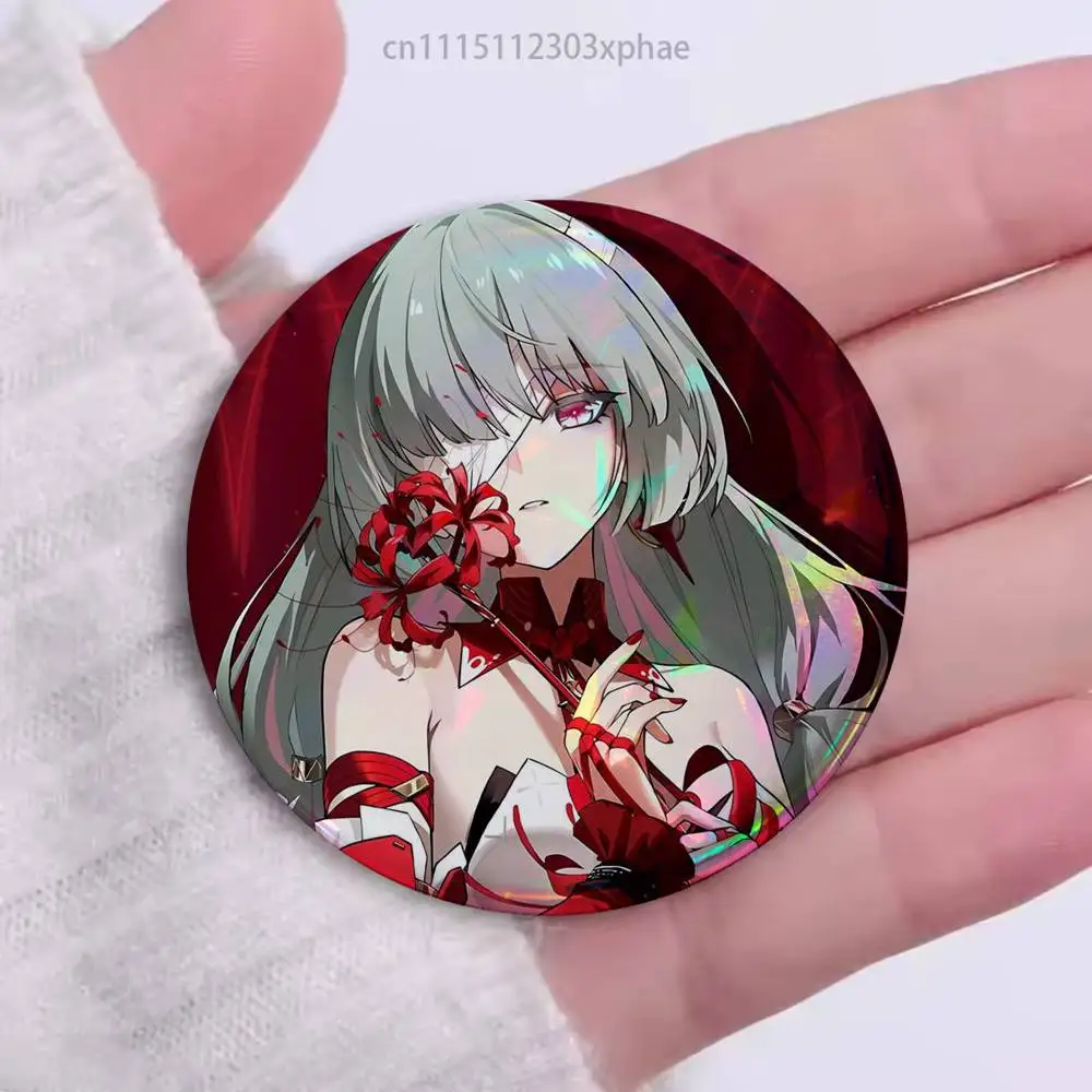 Wuthering Waves Phrolova Wuwa Badges 25 32 44 58 75 mm Round Customizable Wholesale Fan goods Self-made fan freebies