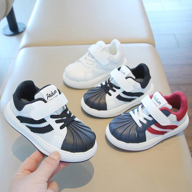 Children Casual Shoes Girls Boys Sneakers Kids Breathable Soft Sport Shoes Small White Shoe Baby Toddler Outdoor Sneaker Spring