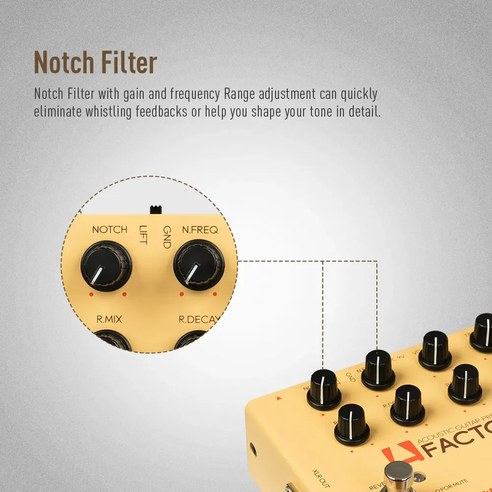 SONICAKE A Factory Analog Preamp and Digital Reverb Dual footswitch تأثيرات الجيتار دواسة QDS-04 الهدايا
