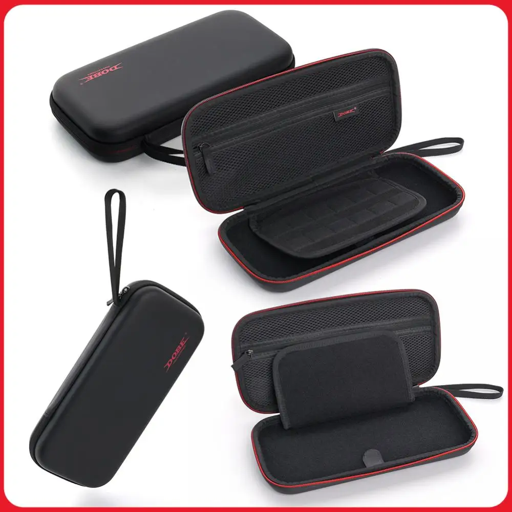 

EVA Carrying Case W/ Mesh Pockets Protective Travel Bag with 8-Bit Game Cartridge Storage Box Carrying Bag for for Switch 2 NS2
