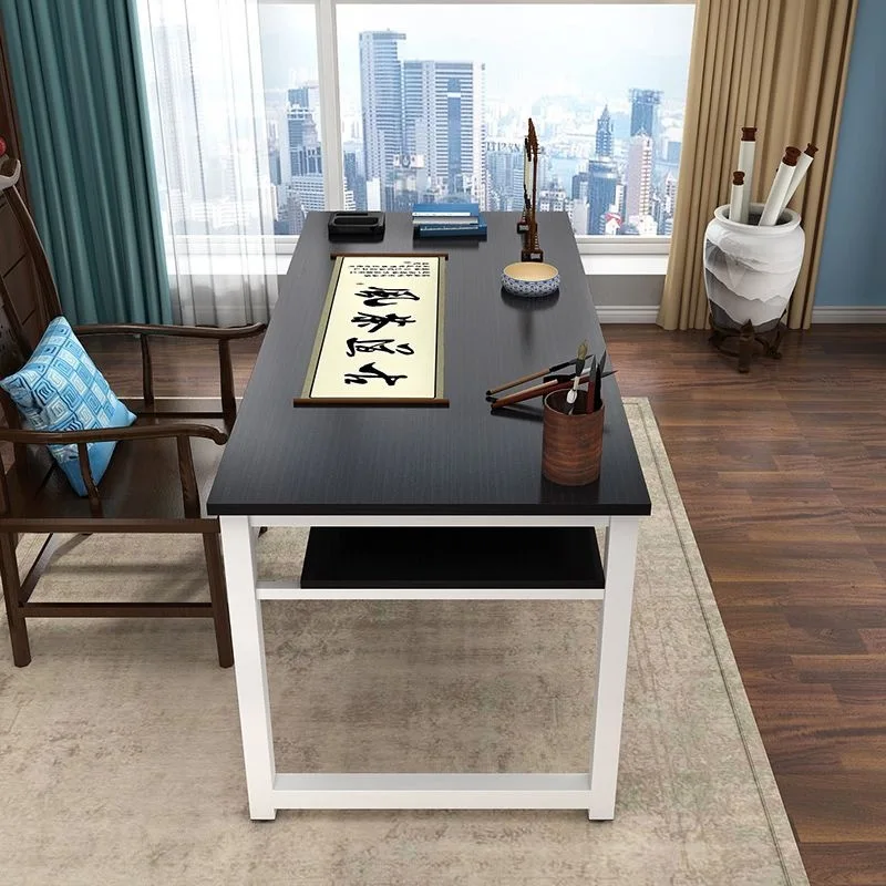 طاولة الخط فرشاة مكتب الكتابة طبقة مزدوجة بسيطة طاولة الرسم على تدريب مكتب الكمبيوتر #4