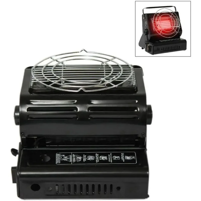 

Gas heater dual-purpose camping heater portable gas oven heating cooking