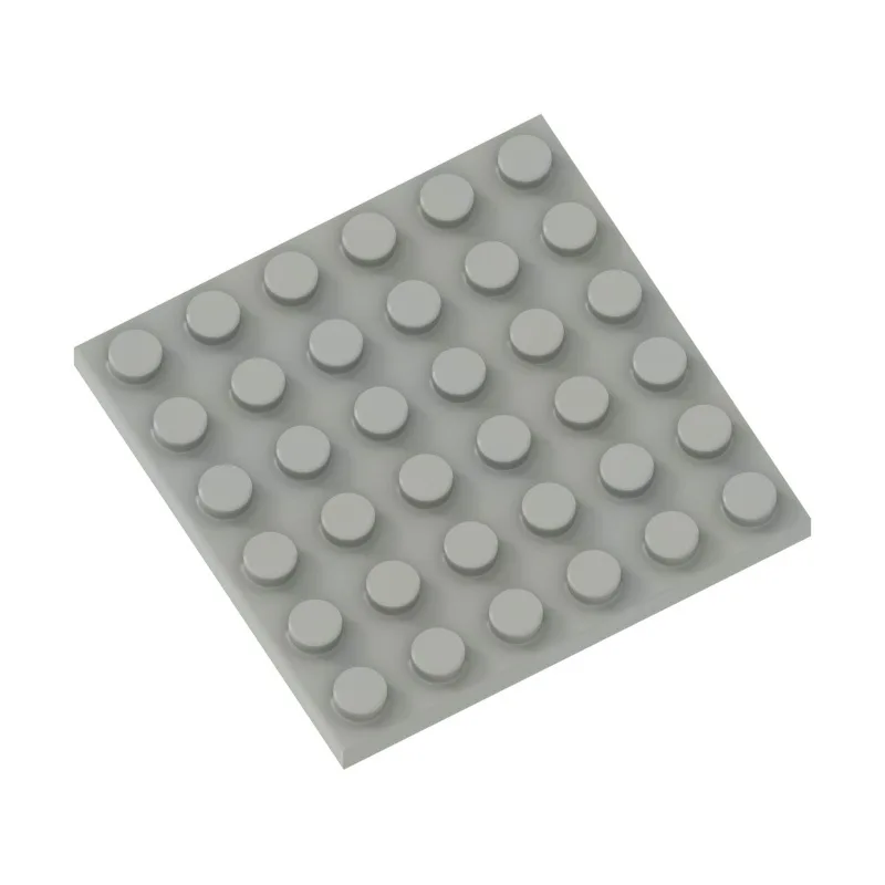 10 Stück 3958 Platten 6 x 6 Bausteine Sammlerstücke Modulare GBC Spielzeuge für Technische MOC Sets Verkauf Bausteine – Detail 8
