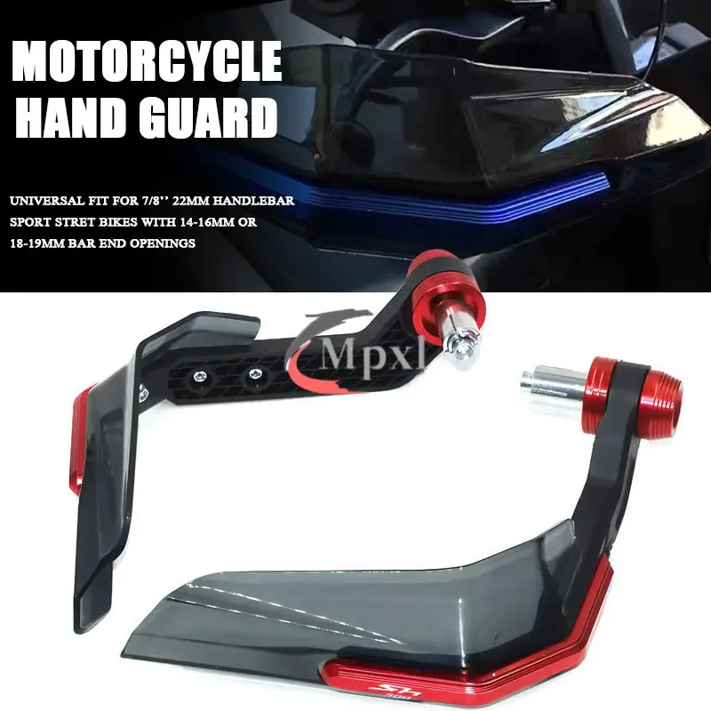 

Универсальная защита для рук мотоцикла 7/8 дюйма, защита для рук, защита для лобового стекла для HONDA с ЧПУ, алюминиевый логотип SH300