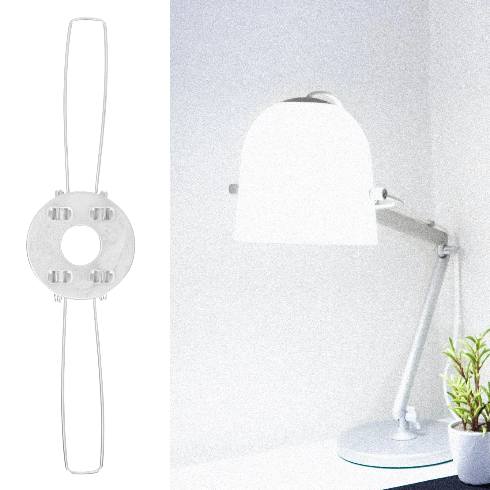 

Lampshade Spring Clips Lamp Cover Support Buckles 2 forks Iron Durable Wear resistant Suitable Lampshades Ceiling Light Ch