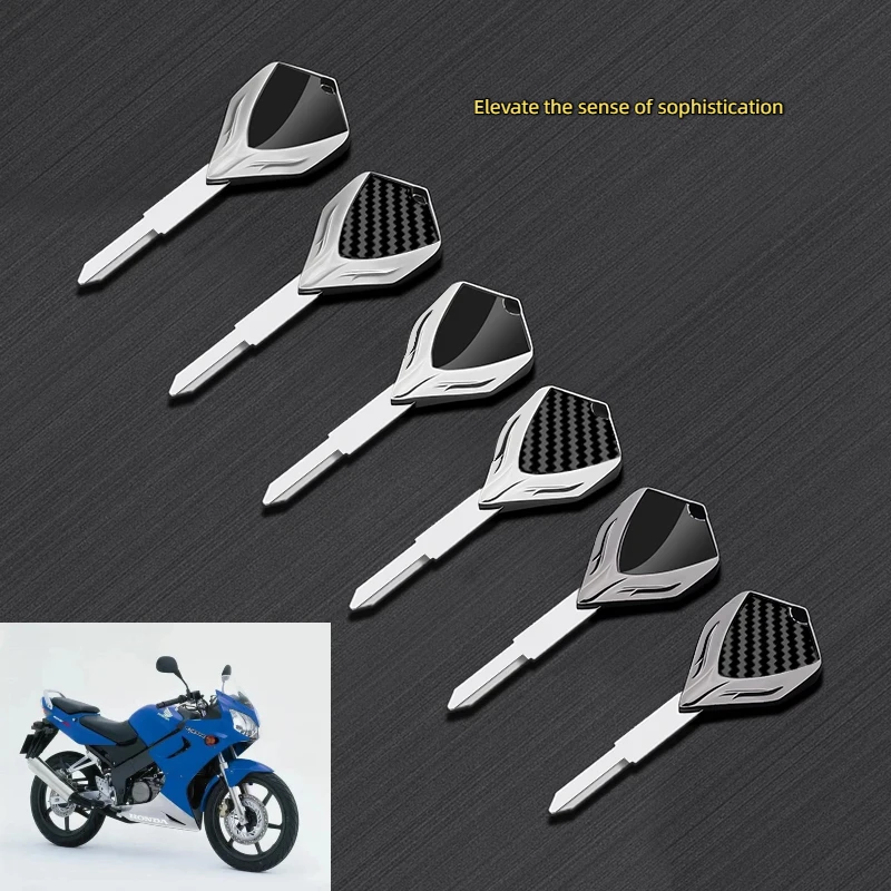 Uncut Blank Motorcycle Key Accessories For Honda CB400 CBR250 350 CB500 500S CBR125R CBR600F3 Innova Lead NX125 SFX50 SJ50