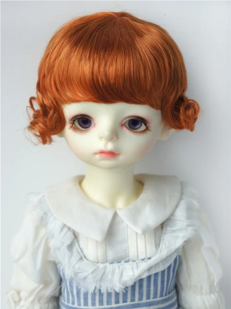 باروكة JD459 قصيرة وعصرية من الشعر الاصطناعي لدمى YOSD MSD SD - خيارات مقاسات 1/6 و1/4 و1/3 بأطوال 6-7 بوصة و7-8 بوصة و8-9 بوصة