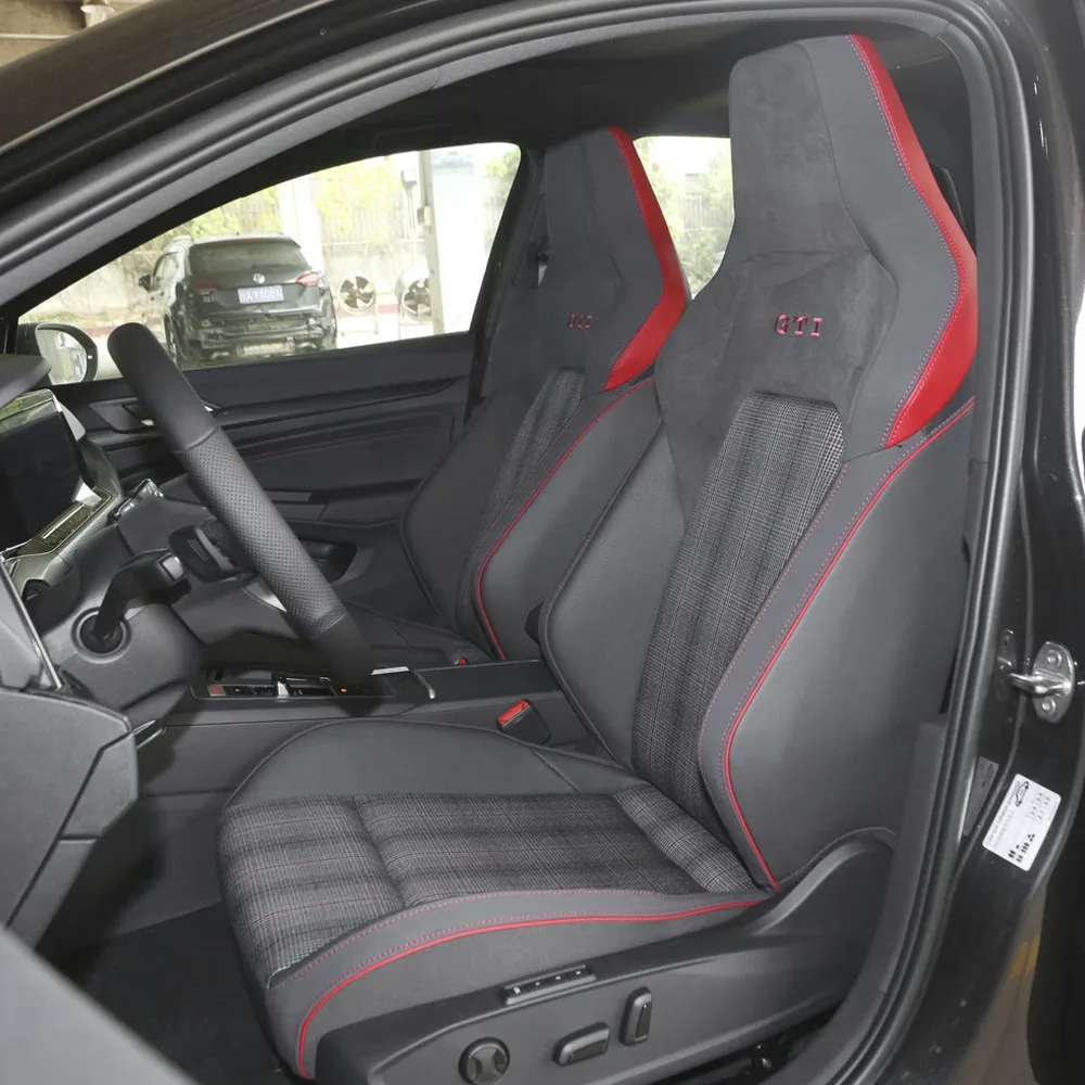 

Кожаная наппа для Volkswagen Golf 8 GTI VW MK8 2020 2021 2022 2023, полный комплект чехлов на автомобильные сиденья на заказ