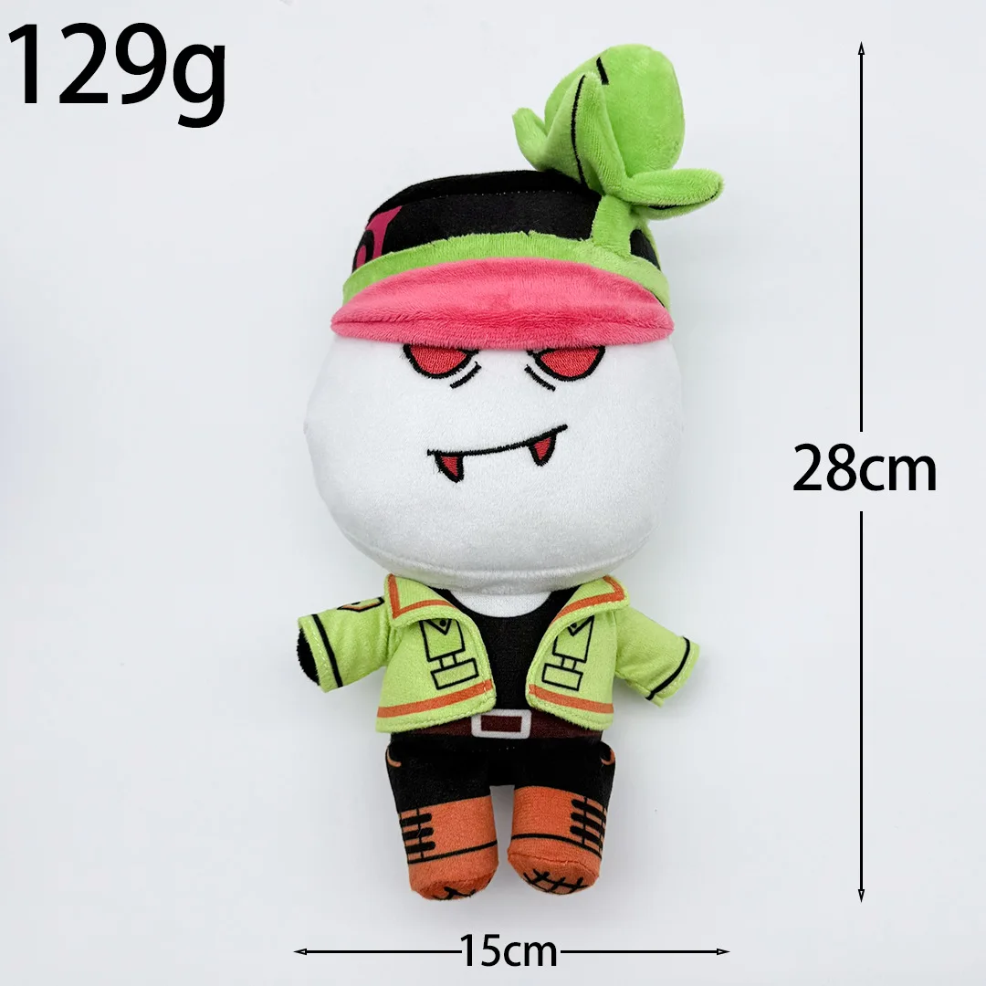 Funny Game Green Radishes Plushies Griefer Stuffed Decorative Plush Toys Doll Anime Holiday Birthday Gifts view 4