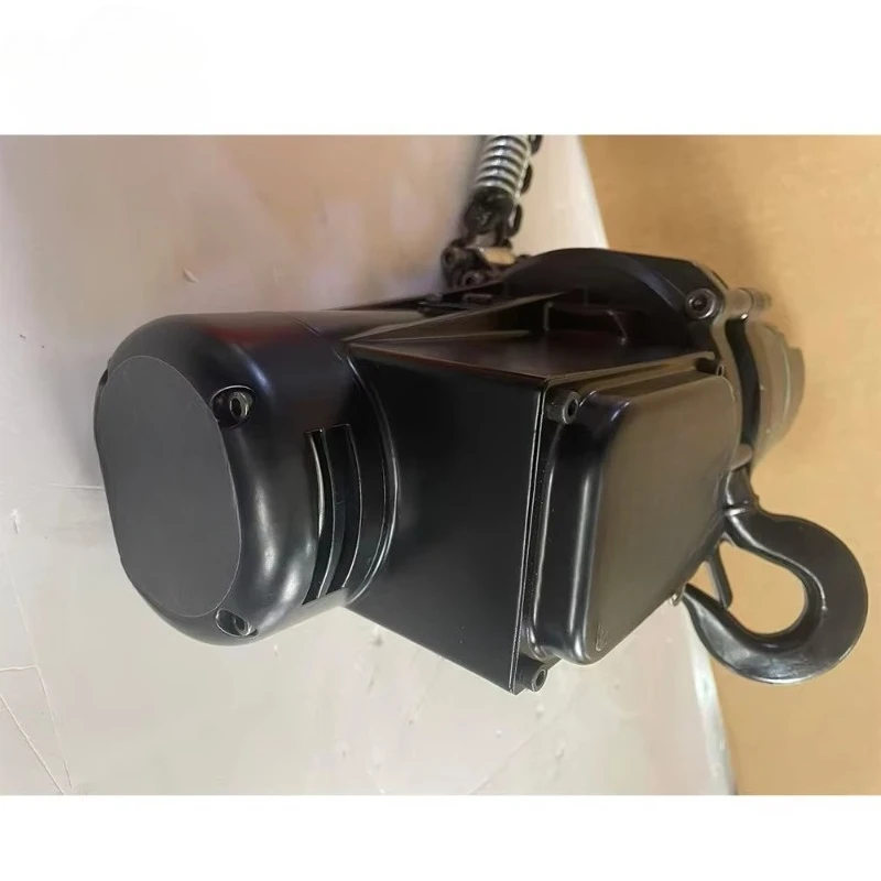 Polipasto de cadena de escenario eléctrico de 1000 kg, nueva carcasa de acero para iluminación y levantamiento de armazones de sonido en salones de conciertos, eventos, Color negro