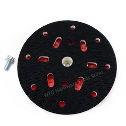 1PC tampone abrasivo a strappo da 6 pollici per levigatrice orbitale FLEX/RUPES, piastra di supporto antipolvere da 6
