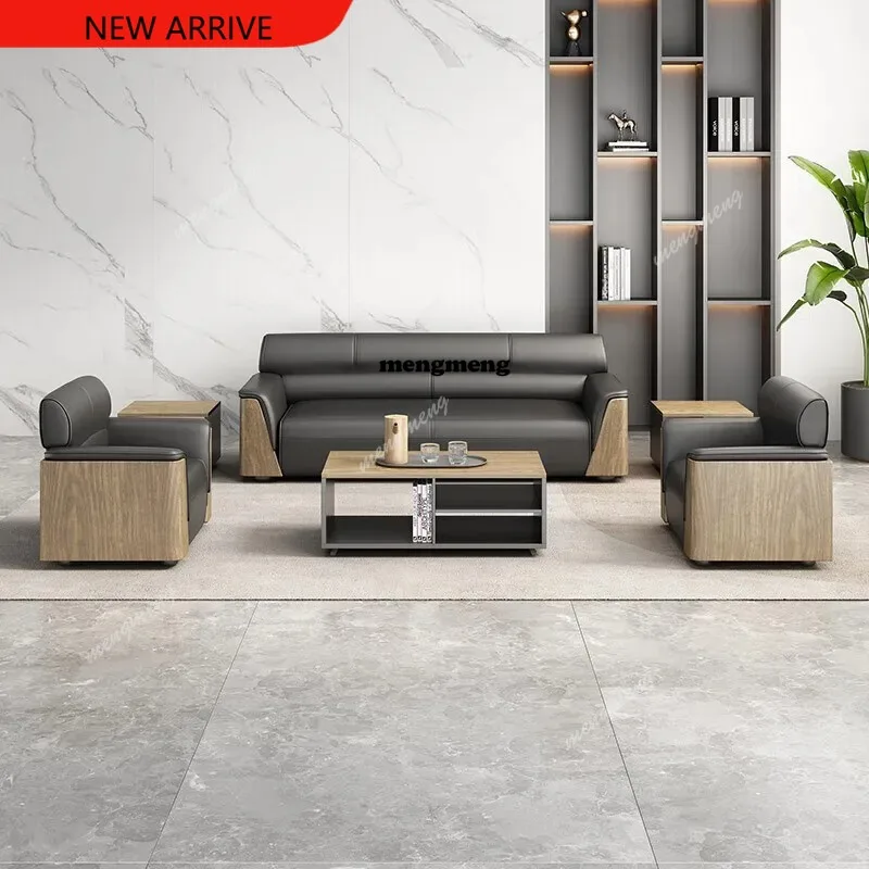 H132 Meeting Comfortable Office Sofas Design Minimalist Modern Office Sofas Relaxing Reading Office Furniture Ambony Seza