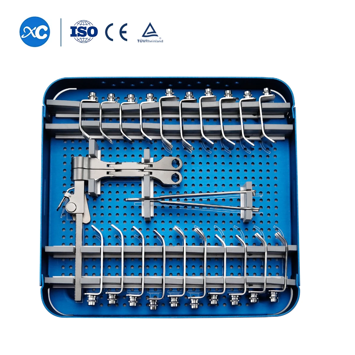 Orthopedic Cervical Spine Retractor Instrument Set Class III for Neurosurgery Distractor System XC MEDICO