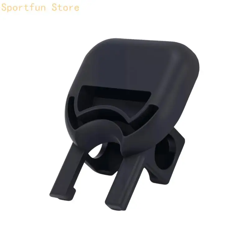 Black Carry Support Pad with Two Side Orientation, Molded Mount Form, Leg Clearance Value, and Practice Led Draw Stability for