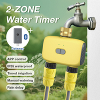 1/2 Zone Bluetooth Smart Water Timer Zigbee APP Control Irrigation System Watering Device Automatic Timing Programmer for Garden