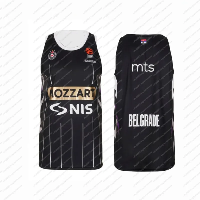 

2025 MOTO Belgrade New Guerrilla Tyrique Jones Basketball Match Uniform Men and Women Summer Breathable Quick Drying Tank Top