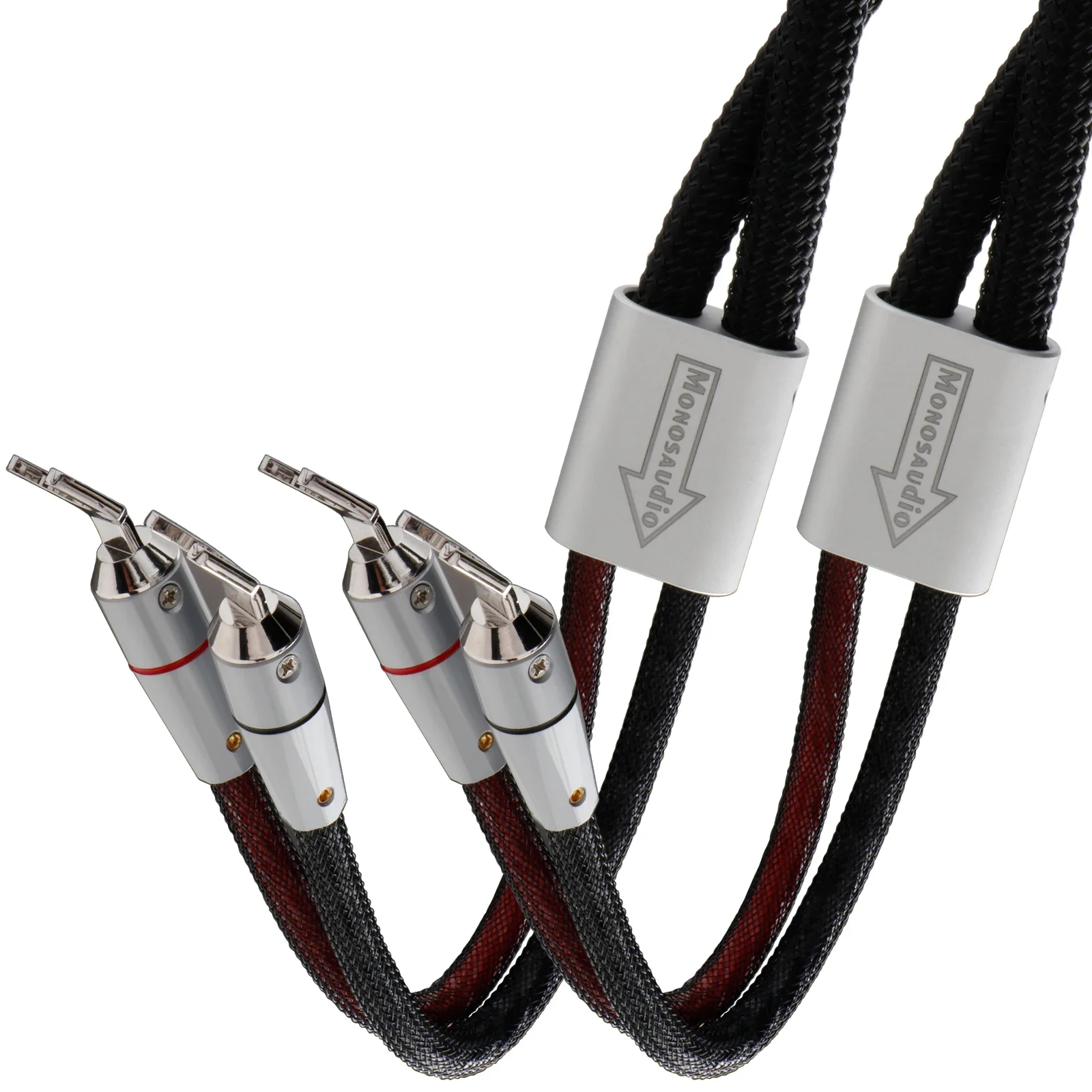 Monosaudio S803S2R OCC Multi-Core Kupfer versilbertes High-Fidelity-Audio-Lautsprecherkabel: Premium-Performance für Sound Enthusia – Detail 11