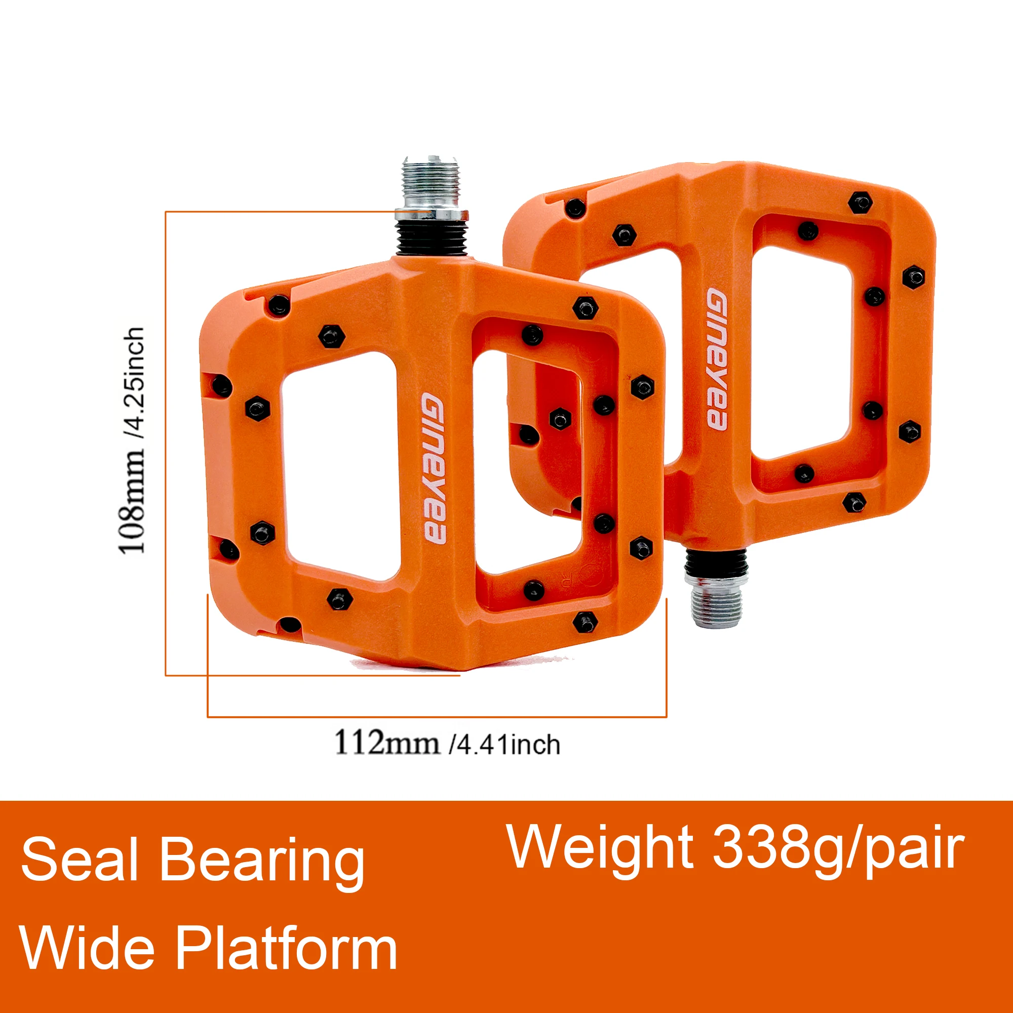 دواسات الدراجة الجبلية للبالغين، دواسات دراجة الطريق MTB دواسات الدراجة ذات المنصة المسطحة لـ BMX Gravel 9/16" #3