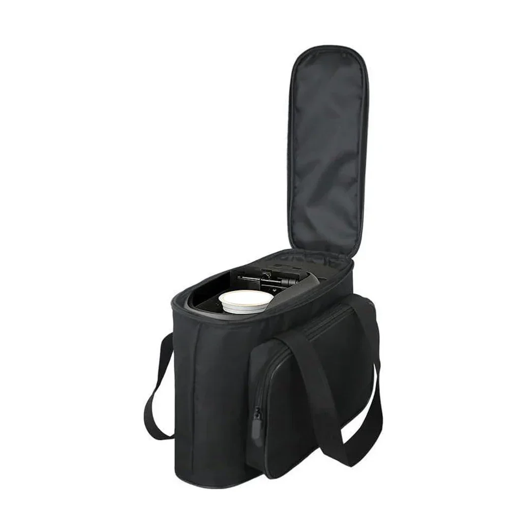 Portable Travel Case Coffee Machine Bag Oxford Cloth Material Portable Storage Side Compartments Coffee Maker Black