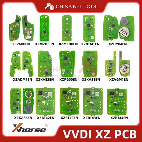 5PCS/KIT Xhorse PCB XZADM1EN XZVGM1EN XEPG00EN XZPG00EN XZMZD8EN XZMZD6EN XZKA83EN XZKA82EN XZKA81EN XZHY84EN XZBTM1EN XZBT01EN