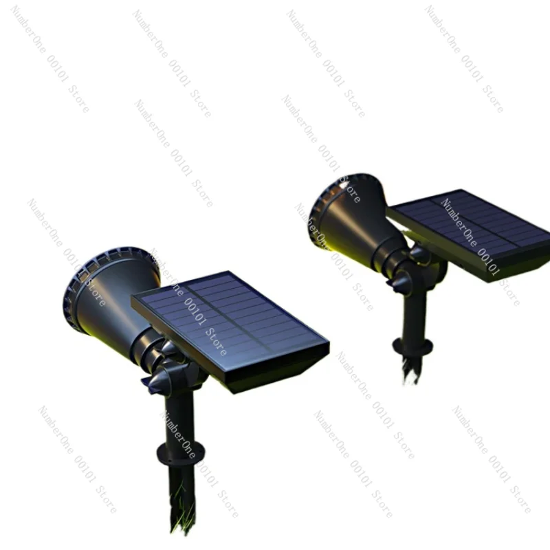 Solar Spotlights Outdoor Floor Outlet Lawn Lamp Home Outdoor Landscape Garden Lamp Tree Lamp