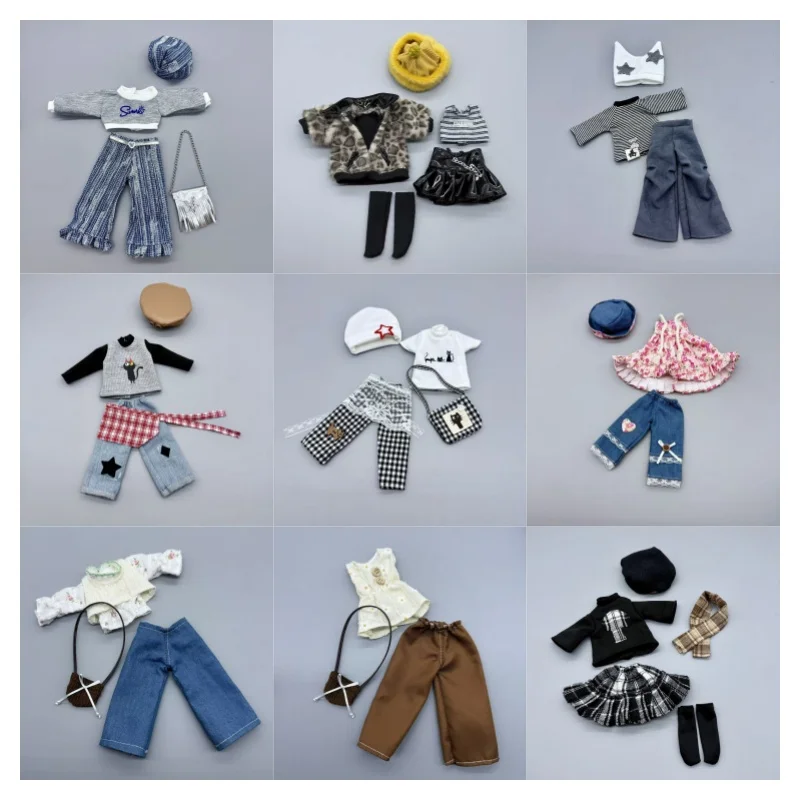 

Maidscp 1/6 Scale BJD Doll Clothes 30cm Jointed Figure Vintage Wardrobe Cute Dress Up Outfits Toy Accessories (Clothes Only)
