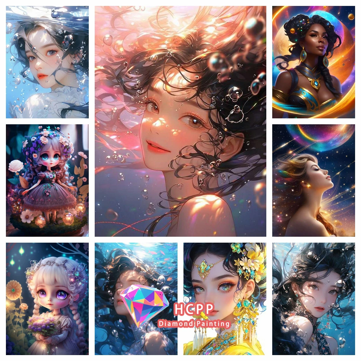 

Красивая солнечная девушка, персонаж мультфильма, набор алмазной живописи, 5D DIY, вышивка крестиком, ручная работа, художественный подарок, ремесла, домашний декор, подарок