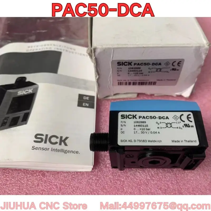 The new IPAC50-DCA pressure sensor needs to be negotiated