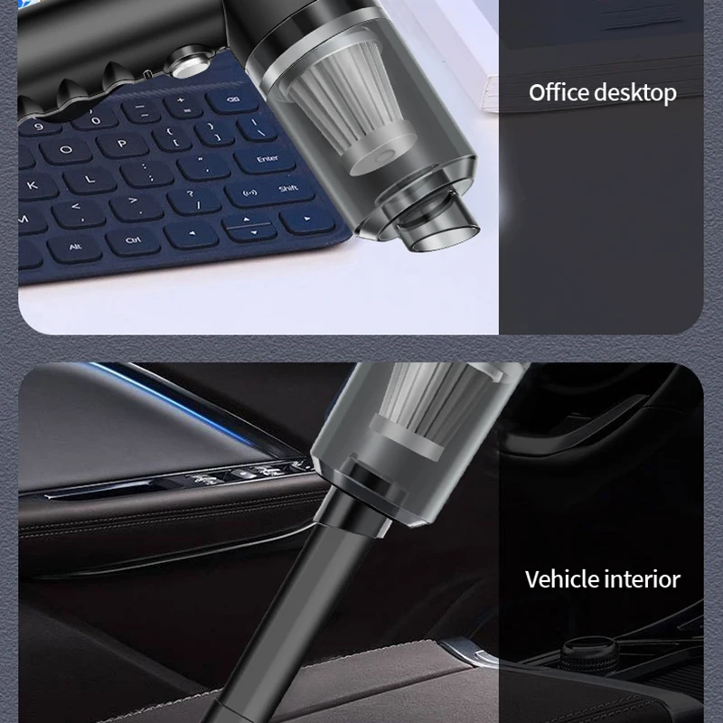 Xiaomi Youpin Car Vacuum Cleaner Wireless USB Charging Strong Suction Portable Handheld Mini Powerful Air Cleaning Machine Home