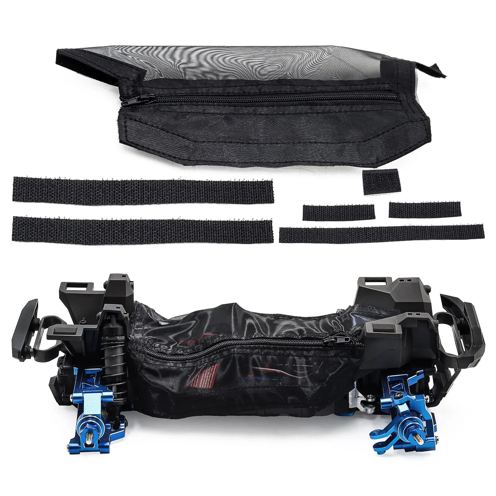 Upgraded Nylon Mesh Dust Proof Cover for Traxxas Mini Maxx / Mini XRT | Water Resistant Dust Protector | Easy Install with Magic