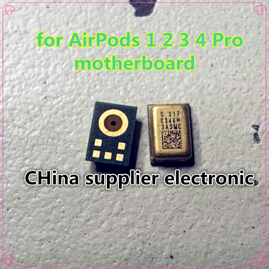 

motherboard microphone microphone A2083 A2084 A2565 A2564 A2698 for AirPods 1 2 3 4 Pro wireless Bluetooth headset transmitter