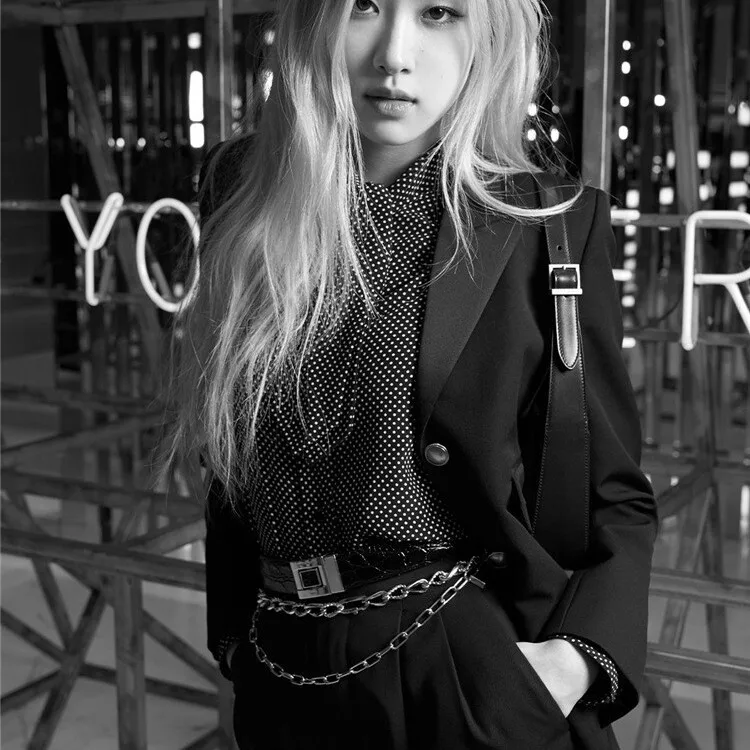 Loose Women's Suiting Outerwear Cross-Border Long Sve Pure Color Korean Sle Spring Autumn Large Size Button Detail