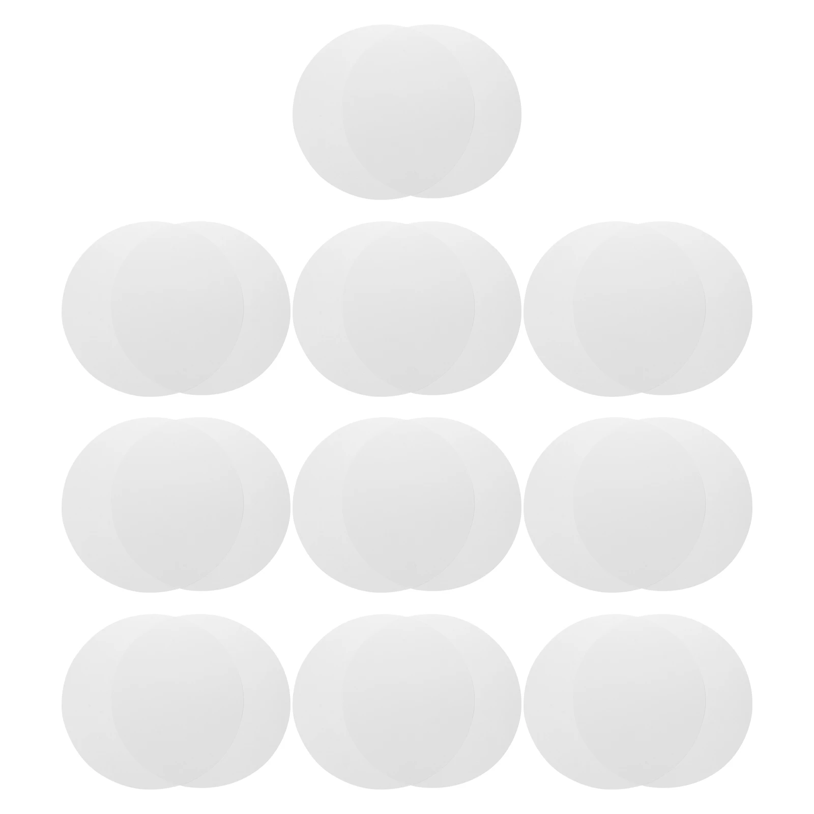 20 قطعة من الورق المقوى الملون للرسم، ألواح رسم مستديرة سميكة، ورق ناعم عالي الجودة لفن الخط والحرف اليدوية