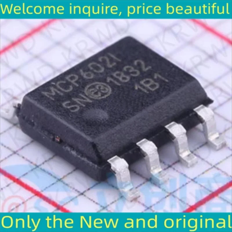 10PCS MCP602I MCP6021 New and Original MCP602T-I/SN MCP602T-I/S MCP602T-I MCP602T MCP602 SOP8