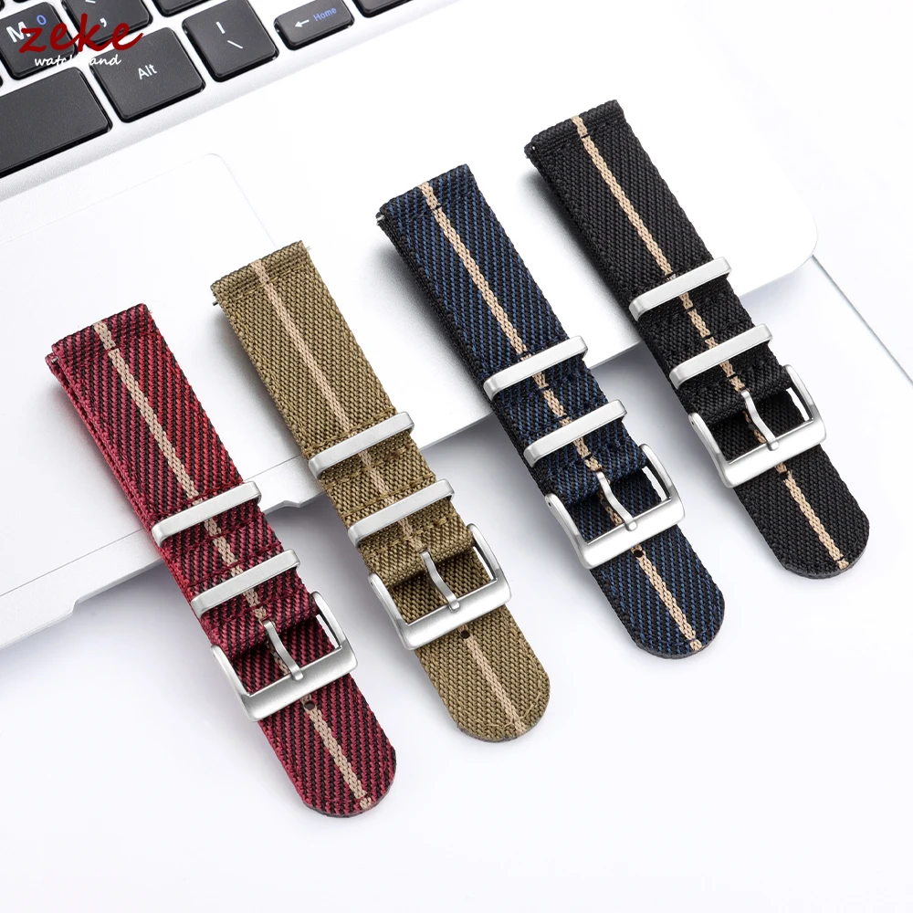 20mm 22mm Nylon Watch Band for - Canvas Strap Watch recension och pris