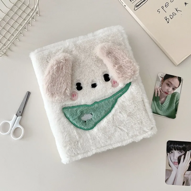 Plush Collect Book Binding Machine Binder Photo Album Photo Card Binder Photo Card Storage Album Idol Supply Polaroid Album