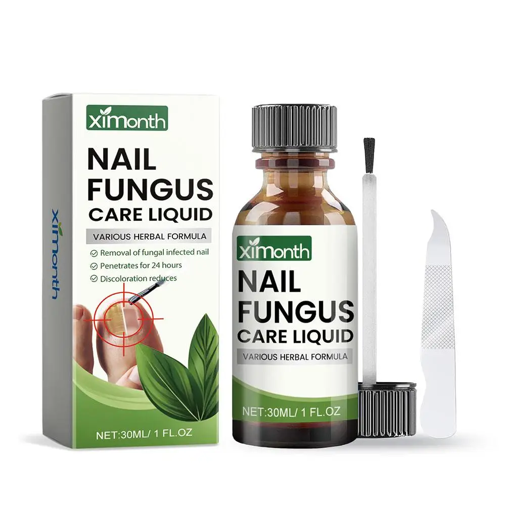 Serum penghilang kaki tangan Onychomycosis perawatan perbaikan kuku jamur Paronychia 50g perawatan jamur Anti infeksi kaki S6G3