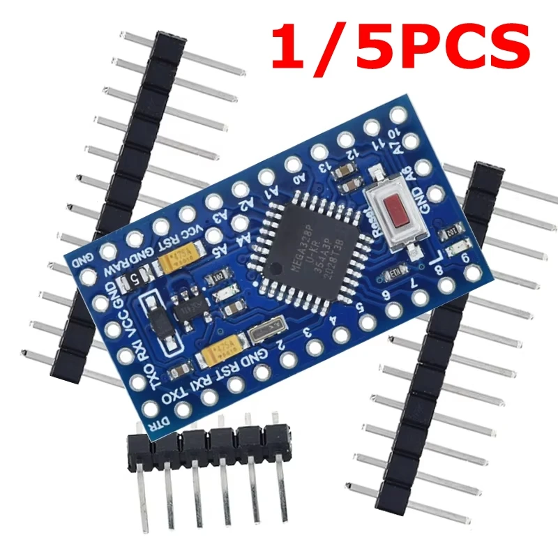 TZT Pro mini Atmega328P Pro Mini 328 Mini ATMEGA328 3.3V 8MHz 5V 16Mhz Ch340g CP2102 FT232RL driver for Arduino Compatible Nano