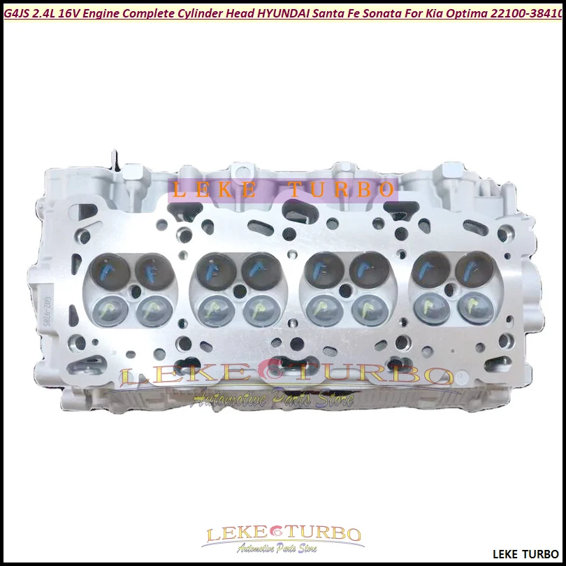 Engine G4JS 2.4L 16V Complete Cylinder Head Assembly ASSY For HYUNDAI Santa Fe Sonata For Kia Optima 2.4L 22100-38410 2210038410