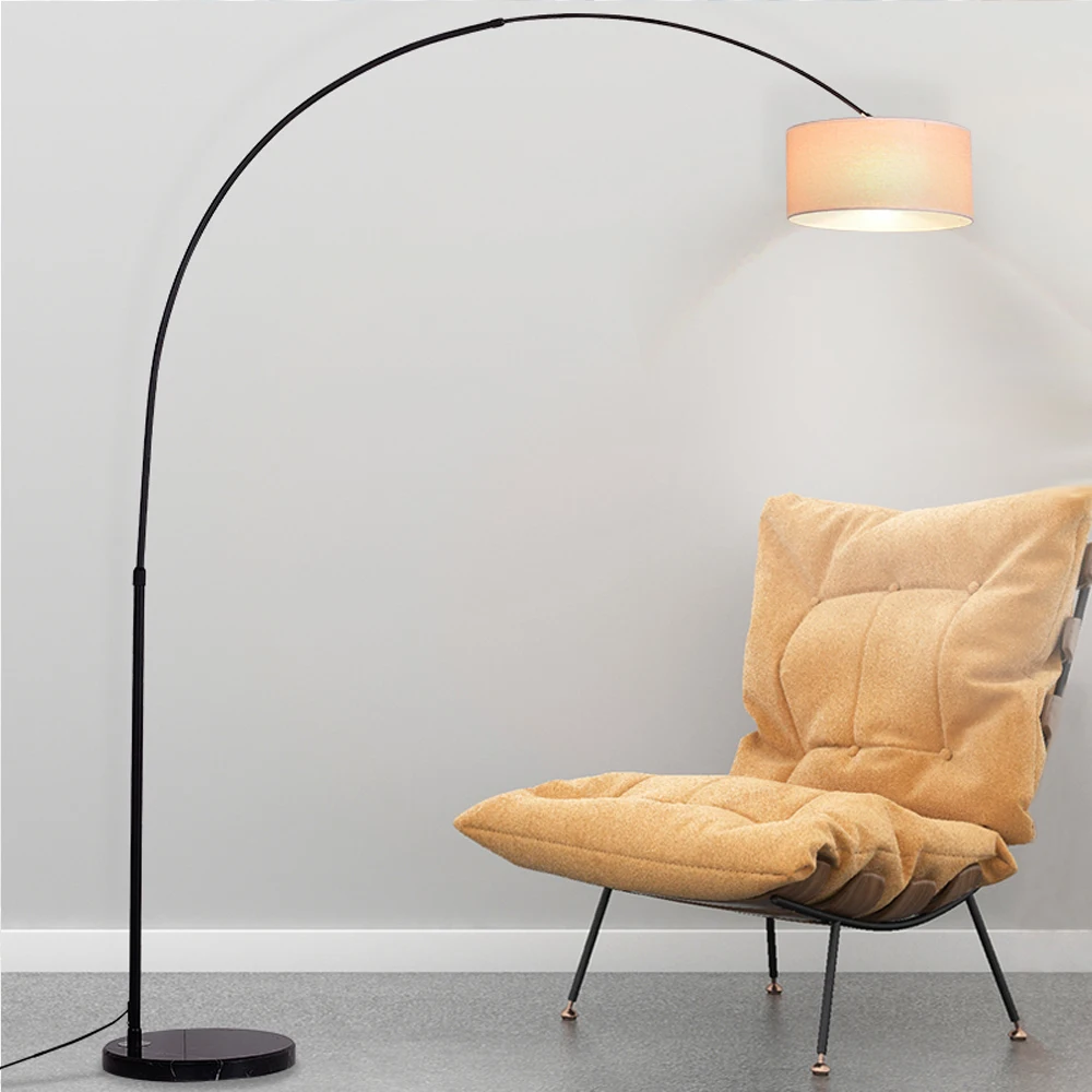 Factory Direct 2026 Exclusive black LED floor lamps of modern decorative design and fantasy for living room