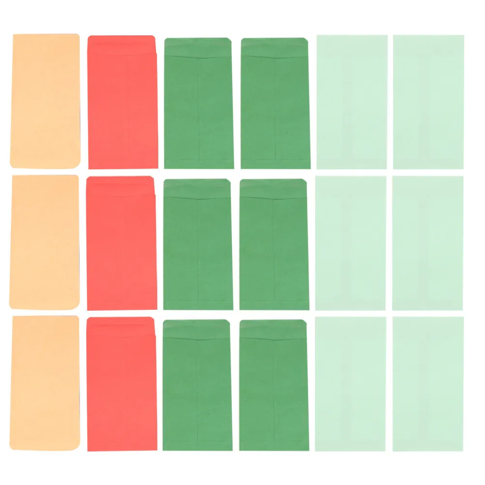 

Набор из 50 конвертов-органайзеров для хранения денег, мелочи, ключей и подарков, маленькие мешочки для экономии бюджета