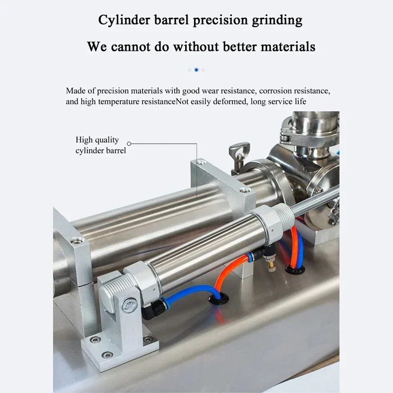 

Stainless Steel Multifunctional Paste Filling Machine with Foot Control for Liquid Paste Butter Sauce And Cream