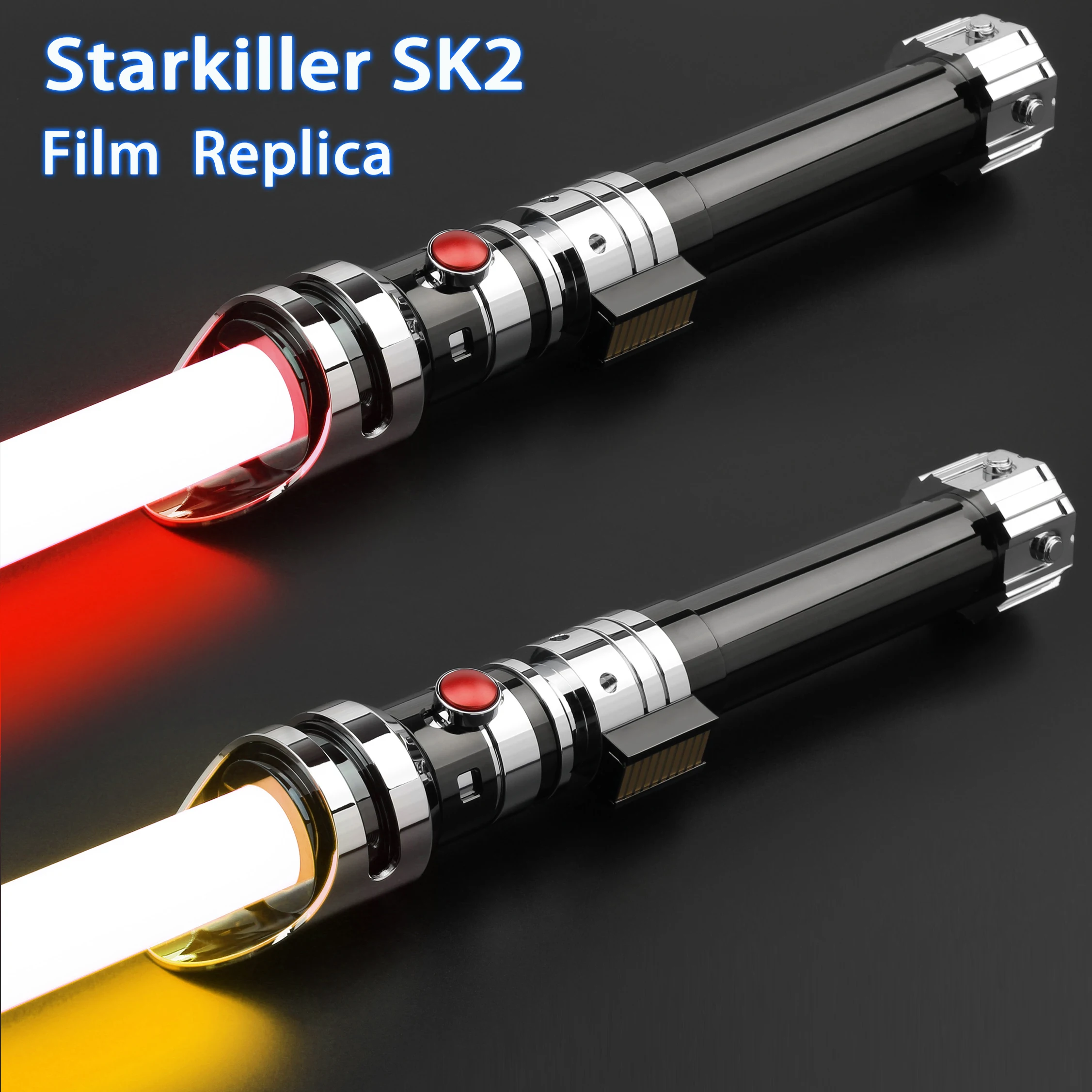 

TXQSABER Starkiller SK2 Lightsaber Metal Hilt Smooth Swing Heavy Dueling SNV4 Proffie Light Sword Starkiller Base Replica Laser